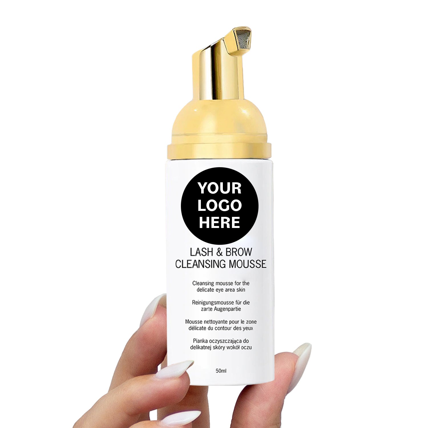 Private Label Lash & Brow Foaming Cleanser