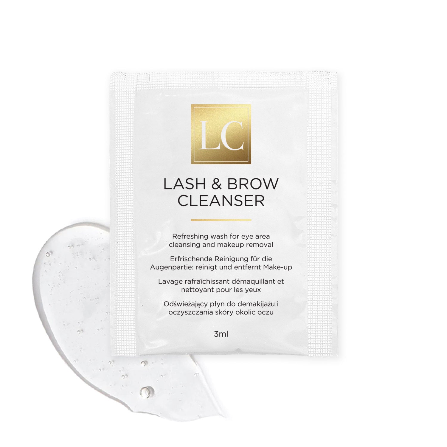 Lash & Brow Cleanser Sachet