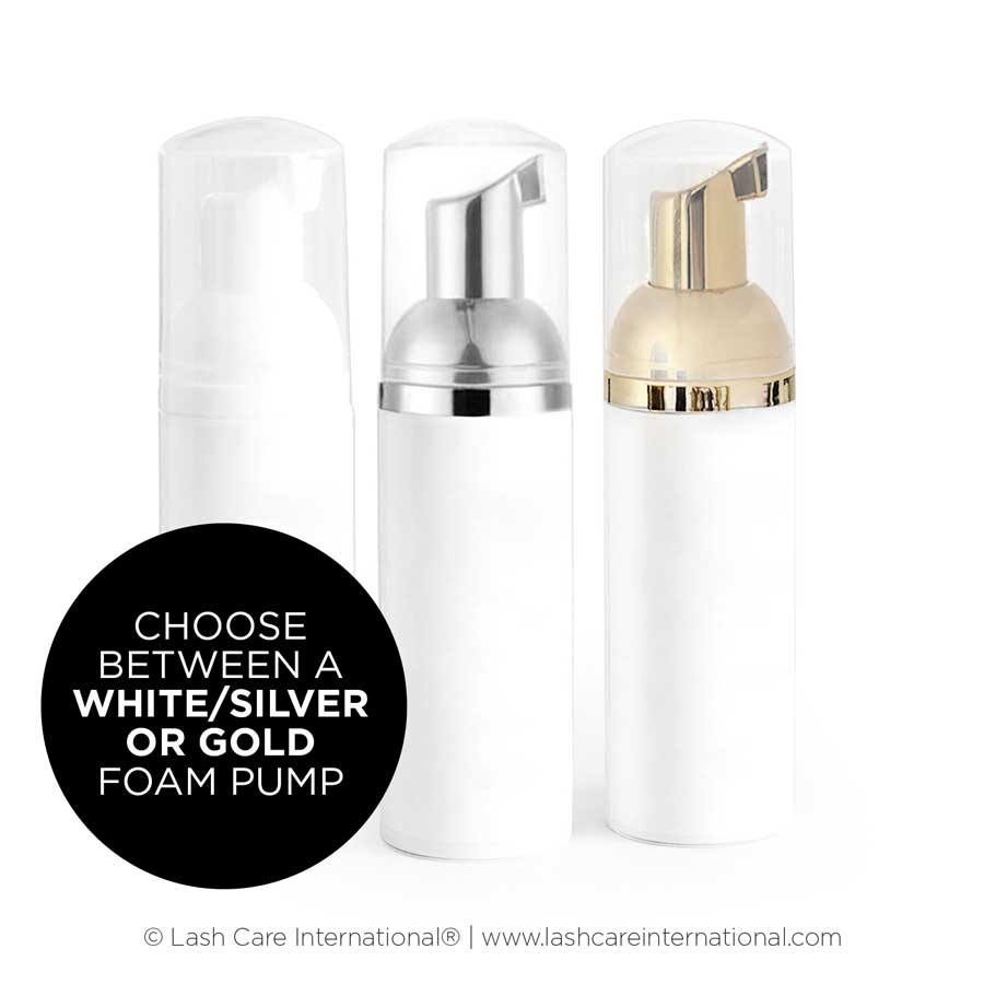 Private Label Gentle Lash & Brow Foaming Cleanser
